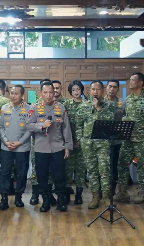 Kapolri Bertemu Panglima TNI di Cilangkap, Soliditas TNI-Polri Kembali Dipertegas