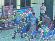 Kodim 1714/Puncak Jaya Gelar Nobar Pertandingan Piala Dunia 2026 di Kab. Puncak Jaya