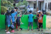 Senyum Anak-Anak di Tengah Air Bersih, Bukti Nyata TMMD Hadir untuk Warga