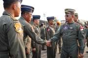 Panglima TNI Tinjau Kesiapan Alutsista Demo Udara HUT Ke-81 RI