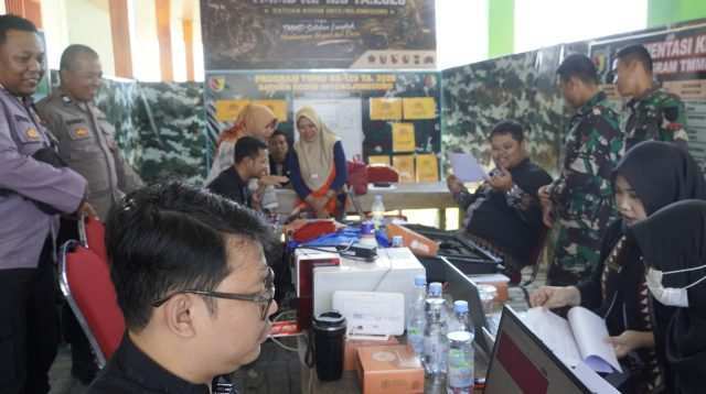 Lewat Panah Srikandi dan IKD: TMMD 129 Bojonegoro Dorong Digitalisasi Adminduk