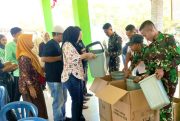 Edukasi Sederhana: Satgas TMMD 129 Bojonegoro Membangun Kesadaran dan Karakter Peduli Lingkungan di Kesongo