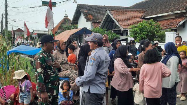 KETAN BERKREASI Meriahkan HUT RI ke-81, Koramil Kanigaran Pastikan Acara Aman