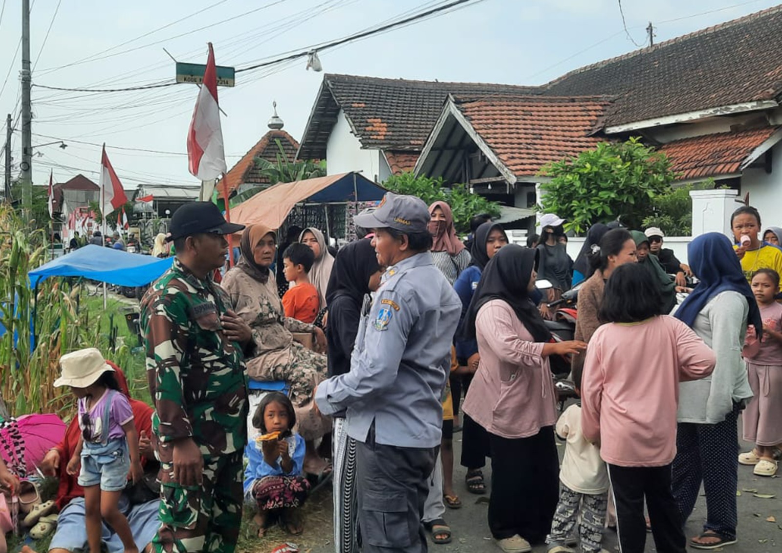 KETAN BERKREASI Meriahkan HUT RI ke-81, Koramil Kanigaran Pastikan Acara Aman