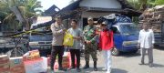 Peduli Warga Terdampak Musibah, Babinsa Dampingi Penyaluran Bantuan Pascakebakaran