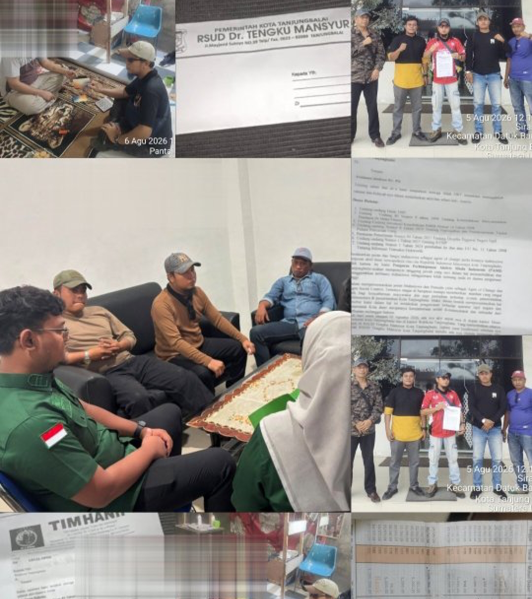 GEMMAKO Penuhi Panggilan Dan Serahkan Bukti Tambahan Ke Kejari Tanjungbalai, Diduga Intimidasi Kedua Pertanyakan Surat Panggilan Saksi Tidak Resmi