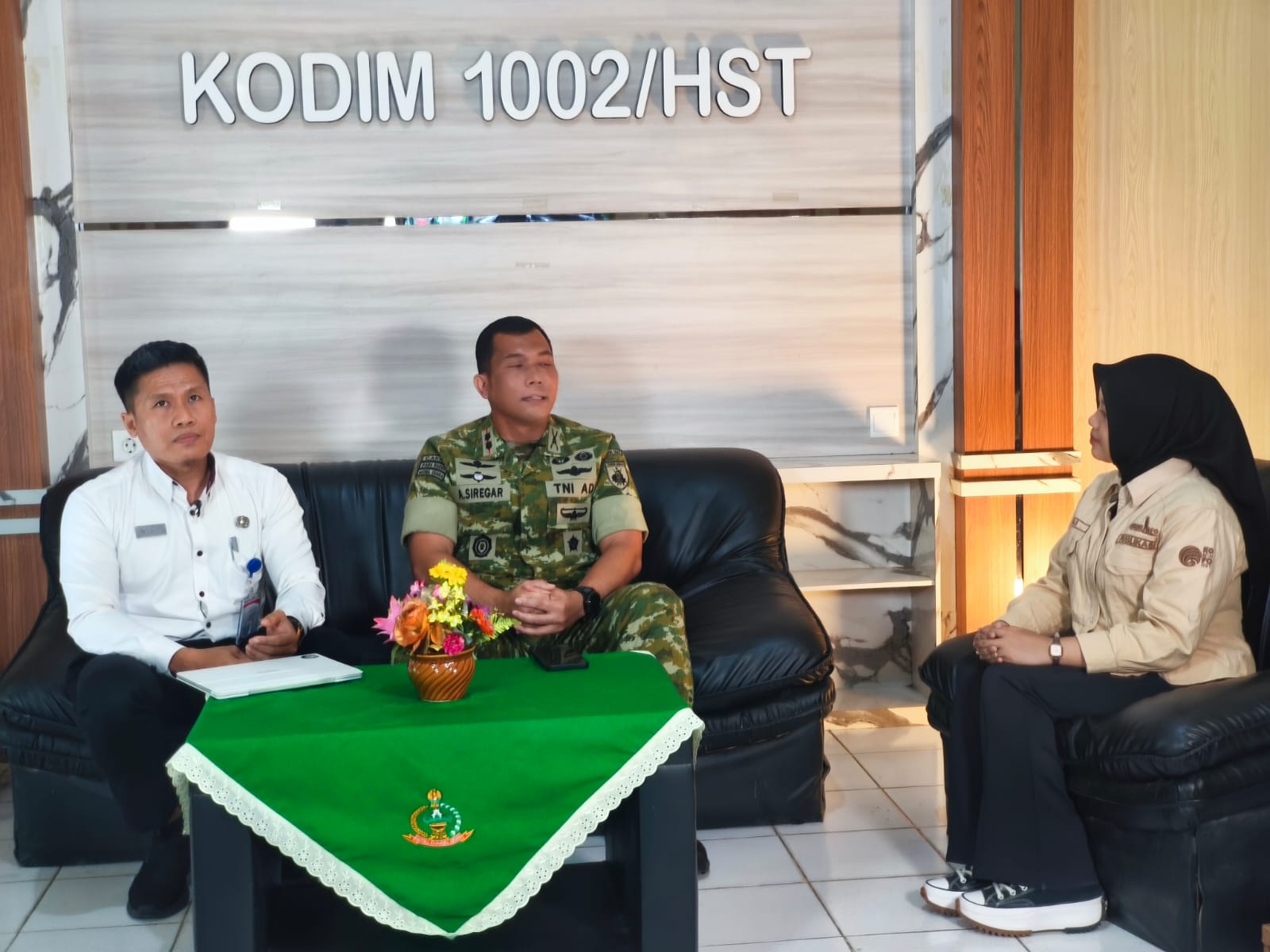 Lewat Jembatan Garuda dan Armco, Kodim 1002/HST Perkuat Akses Antarwilayah