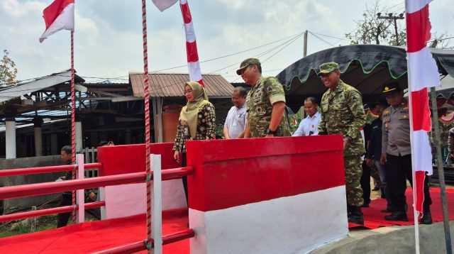 Jembatan Garuda Teluk Mesjid, Wujud Sinergi TNI dan Pemerintah Buka Akses Warga