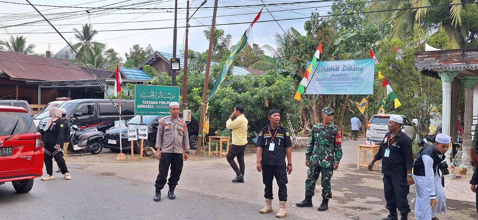 IMG-20260813-WA0442 Babinsa Koramil Haruai Dukung Kelancaran Maulid Akbar Tahunan Ponpes Anwaha