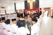 Pengukuhan Calon Paskibraka Tabalong, Dandim: Berikan yang Terbaik untuk Merah Putih