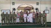 Dandim 1002/HST Shalat Jumat Bersama Warga dan Gelar Jumat Berkah