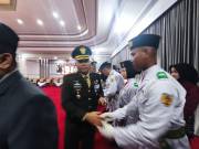 Usai Dikukuhkan, Paskibraka HST Dapat Pesan Dandim: Jaga Kekompakan dan Konsentrasi