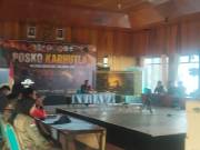 Danrem 083/Bdj Kolonel Inf Wahyu Ramadhanus Suryawan Pimpin Rapat Evaluasi Penanganan Karhutla Kawasan Taman Nasional Bromo Tengger Semeru