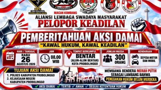 Aliansi LSM Pelopor Keadilan Desak Kepastian Hukum dalam Kasus Suarni dan Mr. C