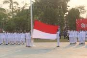Dandim 1008/Tabalong Jadi Irup Upacara Penurunan Bendera HUT RI ke-81