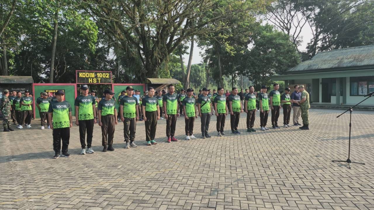 Dandim 1002/HST Sampaikan Penekanan Aspers Kasad soal Keselamatan Berkendara