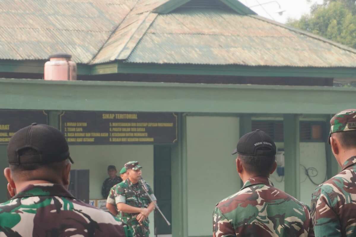 Dandim HST Tekankan Sinergi dan Kesiapsiagaan Hadapi Karhutla