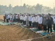 Shalat Istisqa di Banua Lawas, Babinsa dan Warga Mohon Hujan Membawa Keberkahan