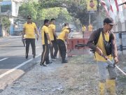 KAPOLSEK WIDANG PIMPIN KURVEI HARI JUMAT di MAKO dan LINGKUNGAN SEKITAR