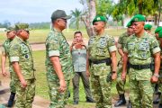 Wapang TNI Tinjau Kesiapan Yonif TP di Sumatera Utara