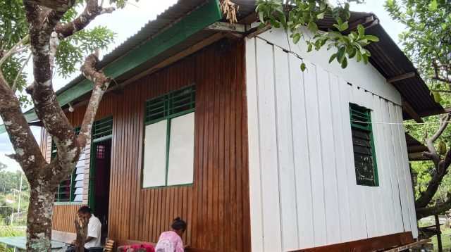 Rumah Bapak Herman Rampung 100 Persen, TMMD Ke-129 Wujudkan Hunian Layak dan Nyaman bagi Warga Kampung Sesor