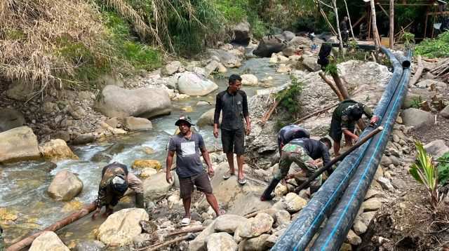 Karya Bakti Skala Besar Korem 172/PWY, Wujud Nyata Kehadiran TNI AD untuk Masyarakat Papua