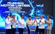 Panglima TNI Hadiri Peluncurkan Motor Listrik Nasional oleh Presiden RI