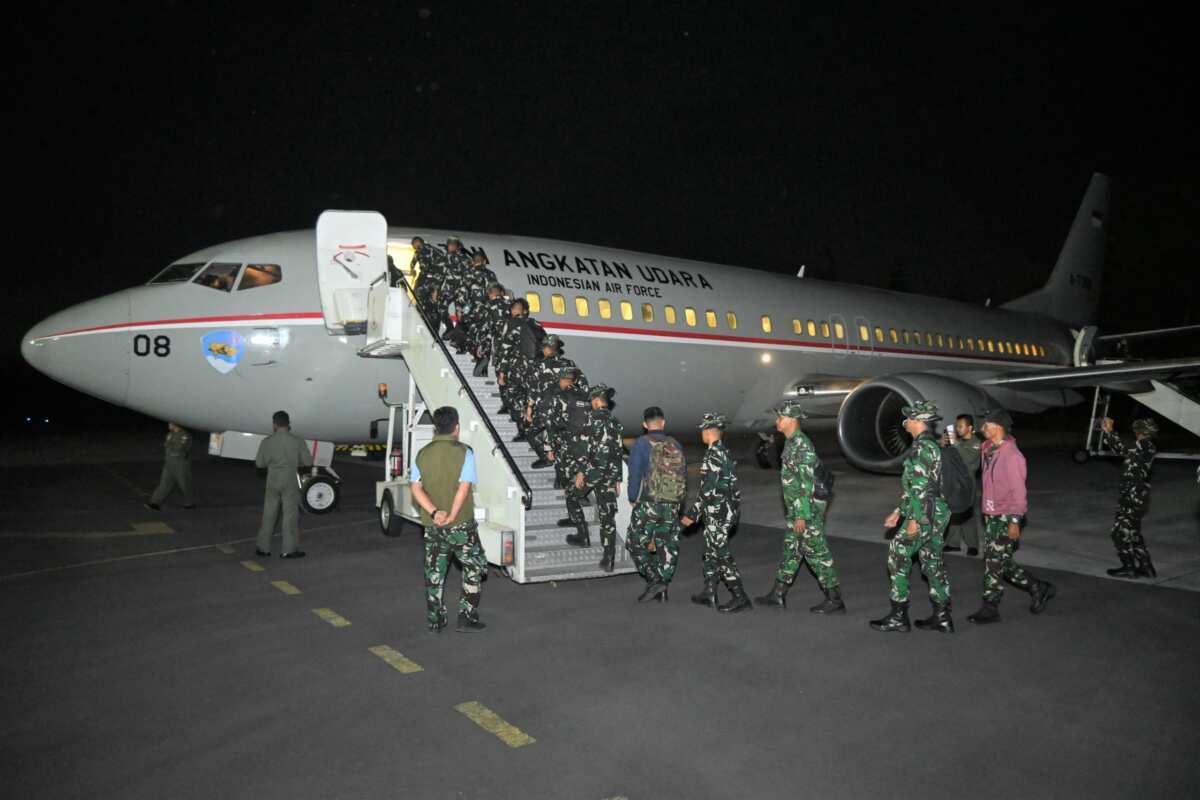 TNI Kembali Kirim Pasukan Tambahan Bantu Karhutla di Kalimantan Barat