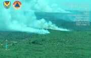 Pantau Dari Langit, Lanud Sjamsudin Noor Dukung Patroli Udara Helikopter Caracal TNI AU Dalam Penanganan Karhutla di Kasel