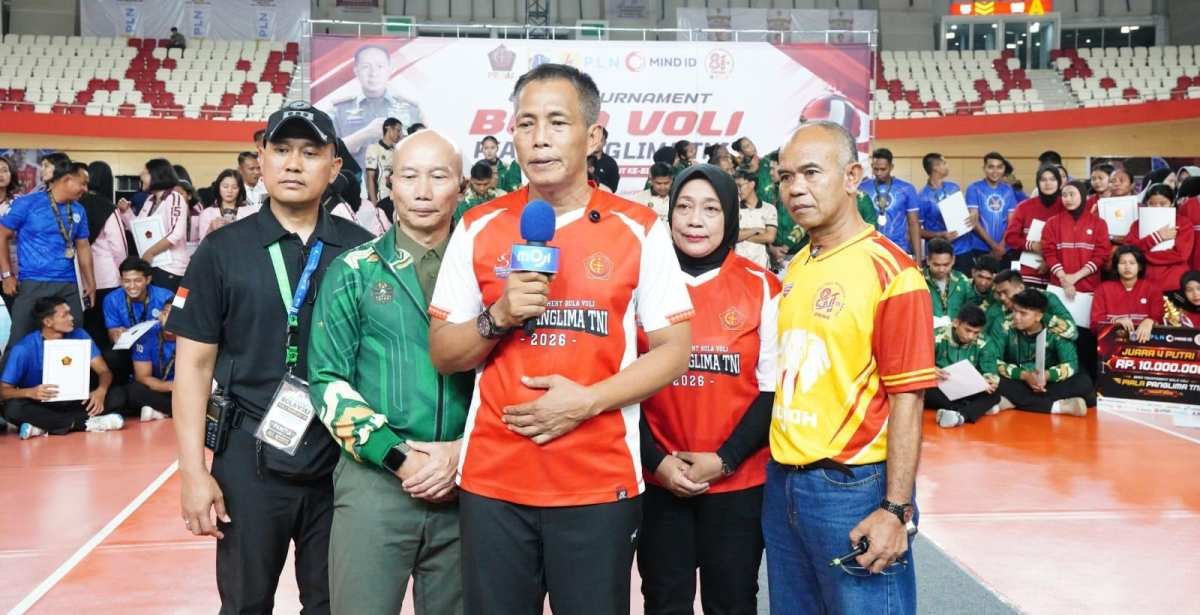 Open Tournament Bola Voli Piala Panglima TNI 2026 Resmi Ditutup