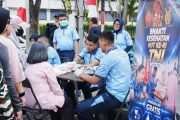 TNI Gelar Pemeriksaan Kesehatan Gratis Sambut HUT ke-81