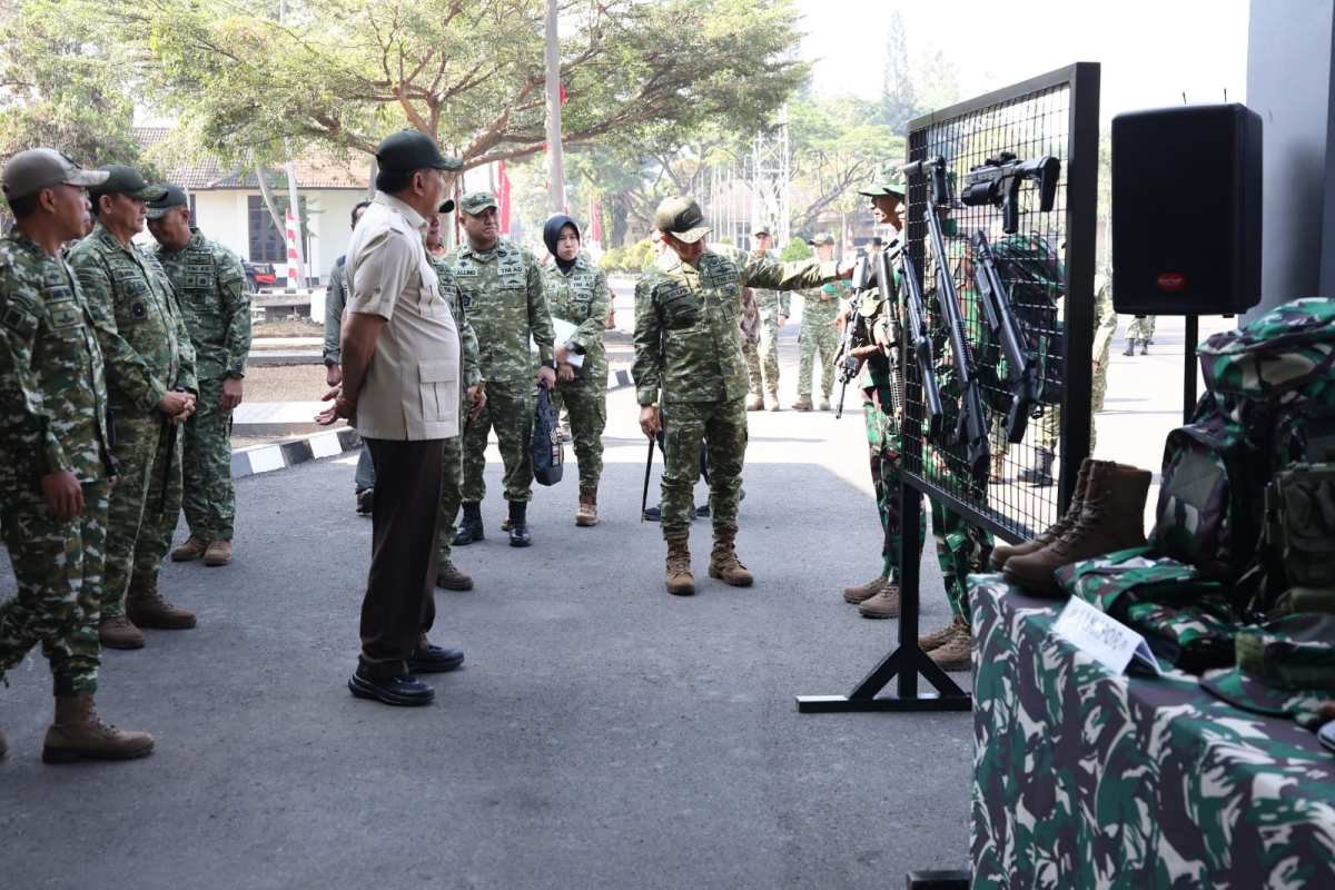 Panglima TNI Tinjau Kesiapan Prajurit dalam Complex Warfare Course di Batujajar