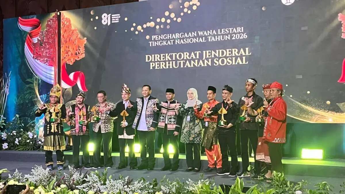Prestasi Desa Binaan Pusri di Penghargaan Wana Lestari 2026