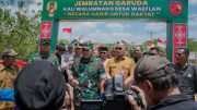 TNI Membangun Jembatan untuk Akses yang Lebih Baik di Maluku