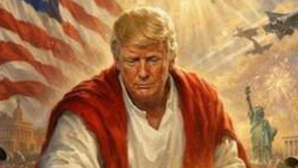 Motif di Balik Gambar AI Trump Bersama Mantan Presiden