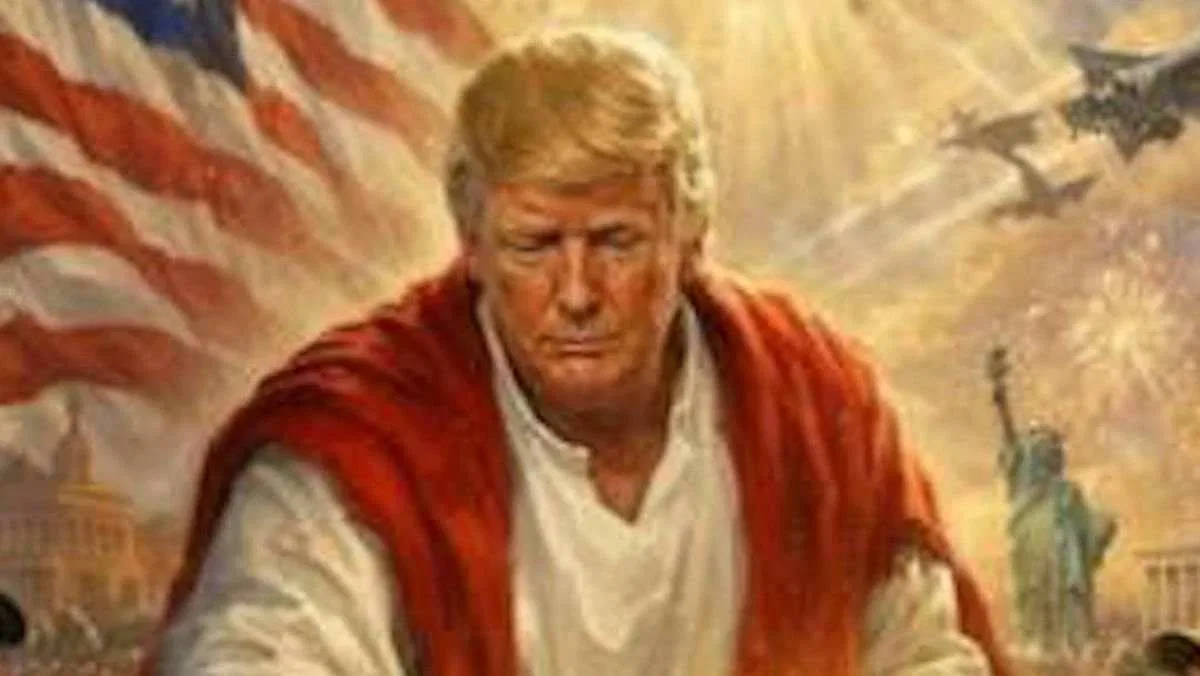 Motif di Balik Gambar AI Trump Bersama Mantan Presiden