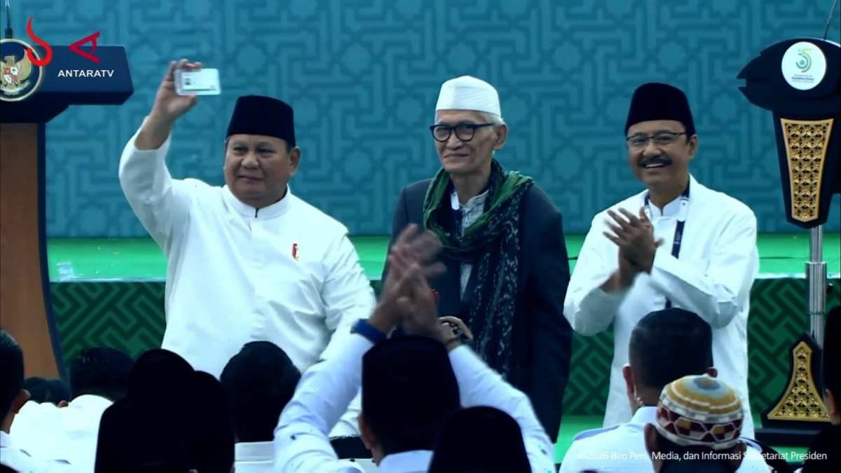 Prabowo Subianto Resmi Jadi Anggota Nahdlatul Ulama