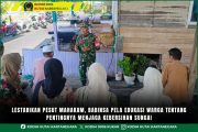 Lestarikan Pesut Mahakam, Babinsa Pela Edukasi Warga tentang Pentingnya Menjaga Kebersihan Sungai