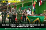 Mantapkan Sinergitas Wilayah, Dandim Bersama Forkopimda Ikuti Virtual Launching Jembatan Garuda