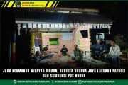 Jaga Keamanan Wilayah Binaan, Babinsa Bhuana Jaya Lakukan Patroli Dan Sambangi Pos Ronda
