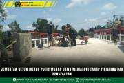 Jembatan Beton Merah Putih Muara Jawa Memasuki Tahap Finishing dan Pengecatan
