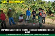 Stop Bakar Lahan, Babinsa Bersama Bhabinkamtibmas Gencar Edukasi Warga