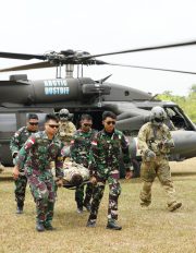 TNI Gelar Air Medevac Dalam Latihan Multinasional SGS 2026