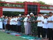Di Tengah Kemarau, TNI-Polri, Warga dan Pelajar Bersatu dalam Doa Memohon Turunnya Hujan