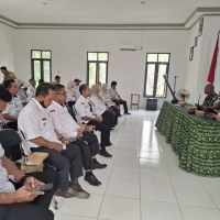 TNI Dukung Penguatan Keamanan dan Ketertiban Wilayah Kecamatan Jaro