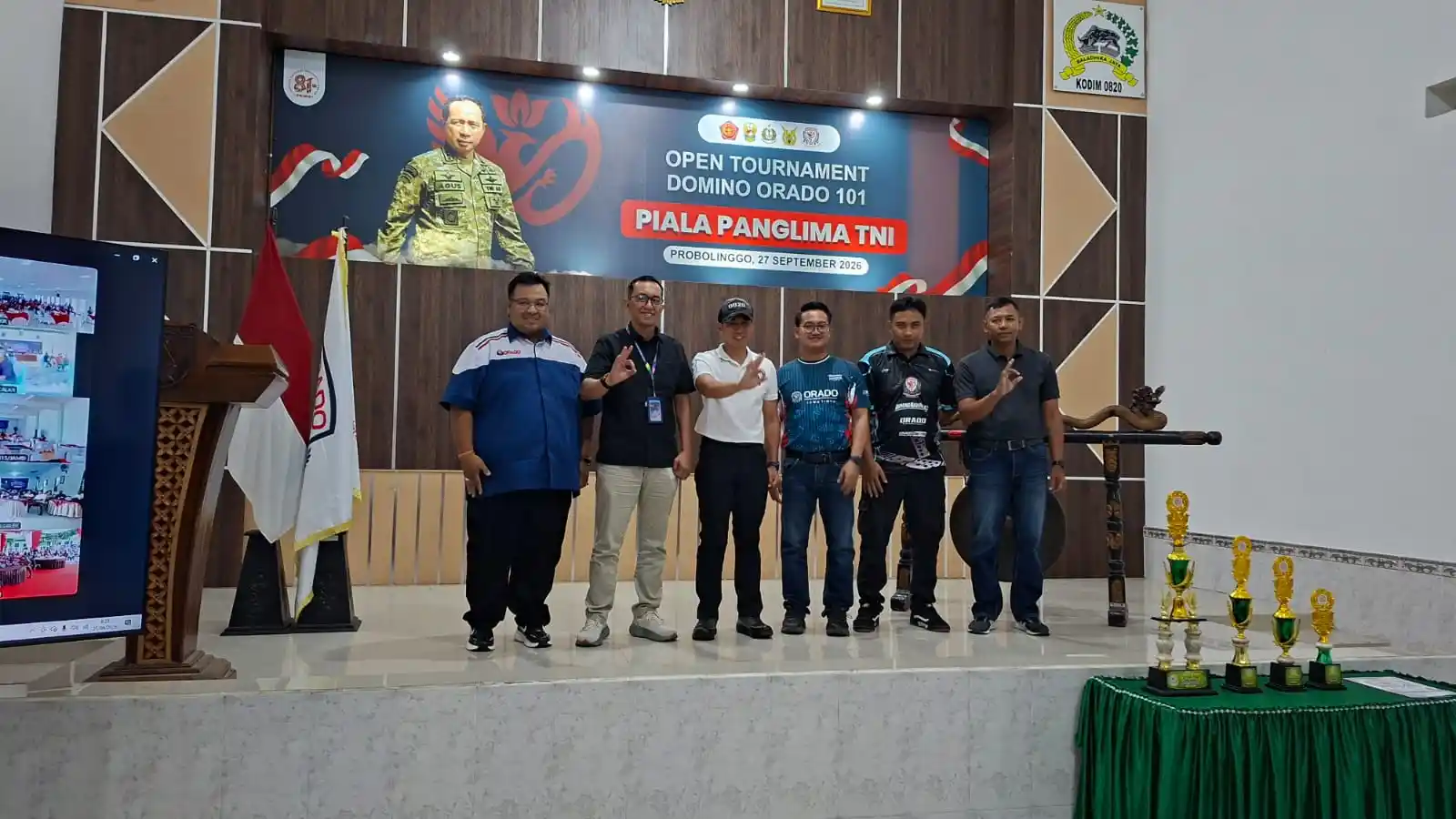 Sambut HUT ke-81 TNI, Kodim Probolinggo Fasilitasi Open Tournament Orado 101 Piala Panglima TNI
