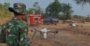 Cegah Karhutla Sejak Dini, TNI Intensifkan Patroli Udara di Taman Nasional Way Kambas