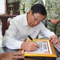 Kapuskes TNI Anjangsana ke Sesepuh TNI, Perkuat Nilai Sapta Marga dan Sumpah Prajurit