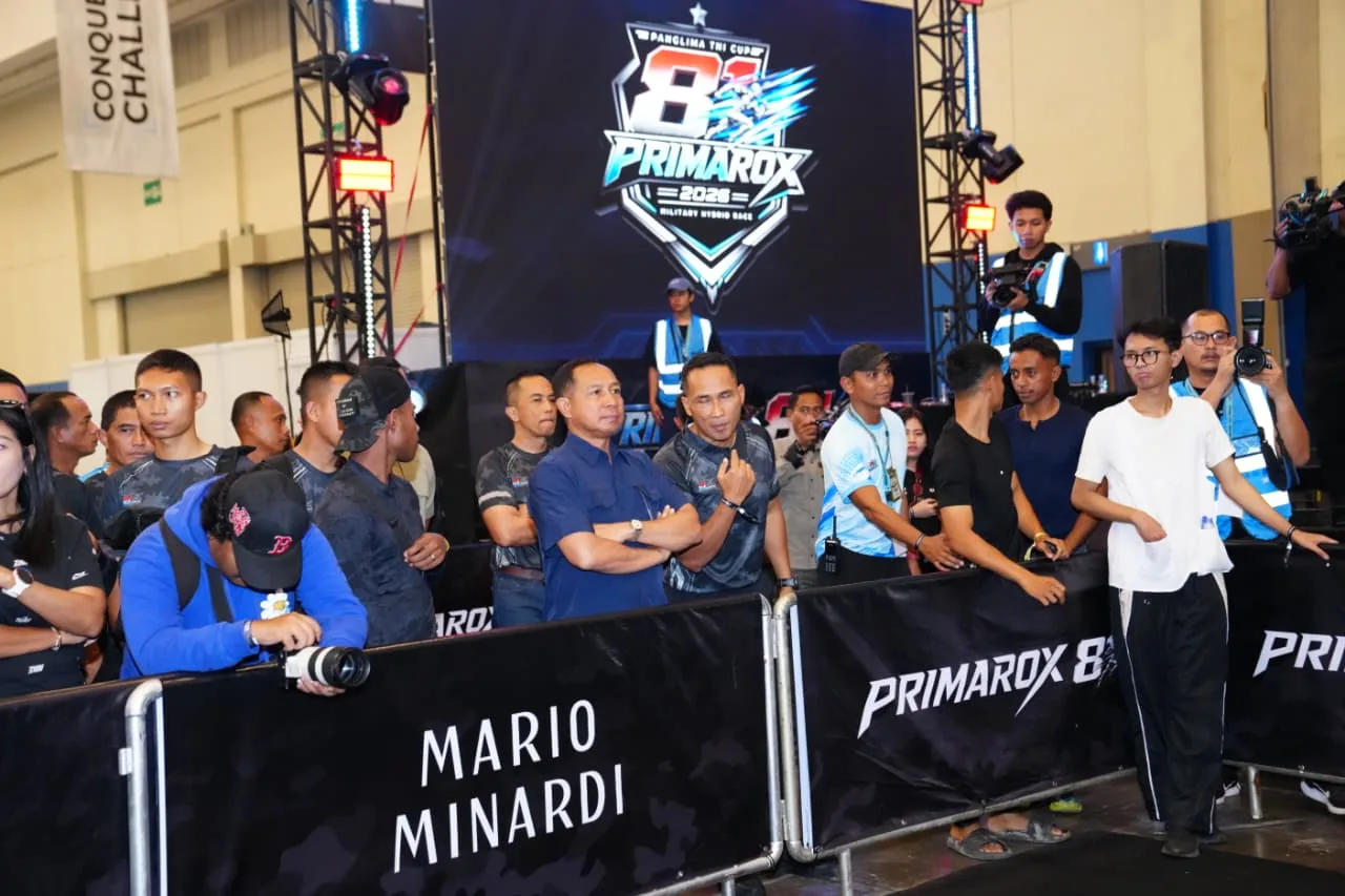 Panglima TNI Kunjungi Kompetisi Primarox 2026 Piala Panglima TNI di BSD