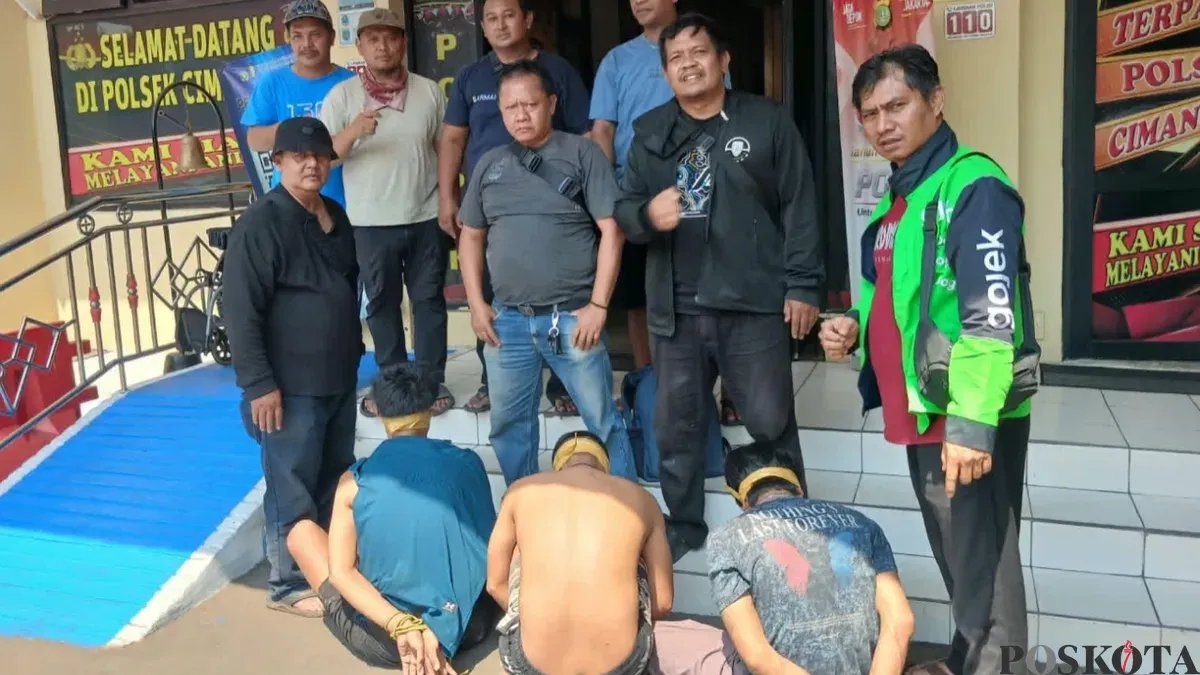 Penangkapan Komplotan Pencurian Sepeda Motor di Depok